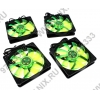 GELID <FN-FW1204-15> WING 12 Mulitpack (3пин, 120x120x25mm, 25дБ, 1500 об/мин) 4 шт. в комплекте