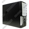 Miditower Exegate <WT-701> Black-Silver  ATX  500W  (24+4пин)