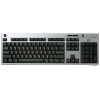 Клавиатура BTC-5109 SB PS/2 чёрн-серебро, ммедиа