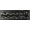 Клавиатура BTC-5137-BL  PS/2 чёрная, плоская, ммедиа