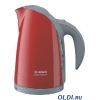 Чайник электрический Bosch TWK6004N мощность — 2400Вт; объем — 1.7л; корпус — пластик; фильтр от накипи, цвет — красный