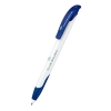 Шариковая ручка СHALLENGER SOFT SENATOR, белый корп/синий клип (-S2417w/blu)