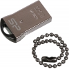 Флеш Диск Silicon Power 32Gb Touch T01 SP032GBUF2T01V1K USB2.0 черный/серебристый