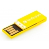Флеш Диск Verbatim 4Gb Clip-It 043912 USB2.0 желтый (мин.кол.5)