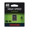 (SD-K32GJ(BL5) Карта памяти Toshiba, стандарт SDHC класс 4, 32 Gb (SD4-32GB/T-NEW)