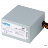 Блок питания HIPRO HPA-550W, 550Вт, ОЕМ, ATX12V 2.31, 2x PCI-E (6-Pin и 6+2-Pin), 6x SATA, 5х MOLEX, 12см вент-р.