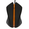 Мышь A4 Tech D-310-3 black/orange Holeless Wired USB (мин.кол.5)