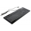 Клавиатура Gembird KBL-007-Blue  Black <USB>  104КЛ, подсветка клавиш