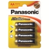 PANASONIC Щелочная батарейка Alkaline Power Bronze/LR03/Мизинчик/ААА/в блистере 4шт (LR03REB/4BPR)