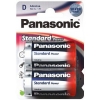 PANASONIC Щелочная  батарейка StandarPowerSilver LR20/Mono/D/в блистере 2 шт (LR20RES/2BPR)