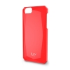 Чехол для iPhone5/5S (Mazarin) жёсткий пластик, красный (iLuv-ICA7H322RED)
