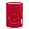 PhotoCamera Nikon CoolPix S01 red 10.1Mpix Zoom3x 2.5" 720p 7.3Gb CCD IS opt TouLCD Li-Ion (VNA212E1)