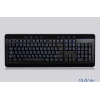 Клавиатура Gembird KBL-007,черн., USB, синяя подсветка символов, 8 доп.клавиш (KBL-007 blue)