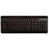Клавиатура Gembird KBL-007,черн., USB, красная подсветка символов, 8 доп.клавиш (KBL-007 red)