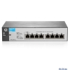 Коммутатор HP 1810-8G Switch J9802A (WEB-Managed, 8*10/100/1000, Fanless design, desktop)