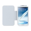 Чехол для GALAXY NOTE 2 (Pocket Agent), премиальный чехол-книжка, натуральная кожа, белый (iLuv-ICS7J347WHT)
