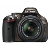 PhotoCamera Nikon D5200 kit bronze 24.1Mpix 18-55VR 3" 1080p SDHC turLCD Набор с объективомEN-EL14  (VBA352K001)