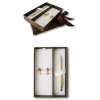 Набор CROSS: Шариковая ручка Cross Century Classic 10Ct Rolled Gold и запонки AC160-1 > (4502/3)