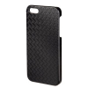 Футляр Metallic для Apple iPhone 5, пластик, "структурный" рисунок, черный металлик, Hama     [ObG] (H-118798)