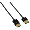 Кабель HDMI High Speed (1.4) (m-m), ультратонкий, 5.0 м, позолоченные контакты, 4K x 2K, 10.2 Гбит/с, 3D, HEC, *****, черный, Hama     [ObV] (H-83044)