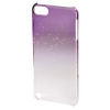 Футляр Rain для iPod touch 5G, эффект покрытия "капли дождя", поликарбонат, прозрачный/сиреневый, Hama     [ObM] (H-13330)