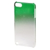 Футляр Rain для iPod touch 5G, эффект покрытия "капли дождя", поликарбонат, прозрачный/зеленый, Hama     [ObM] (H-13331)