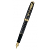 Перьевая ручка Parker Sonnet F531 PREMIUM Dark Grey Laquer GT, перо:F, золото 18К (S0912440)
