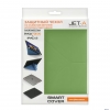 Чехол Jet.A IC10-29 для Apple iPad NEW, iPad 2 и iPad 4 со съёмной верхней шторкой-подставкой, Зелёный