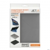 Чехол Jet.A IC10-29 для Apple iPad NEW, iPad 2 и iPad 4 со съёмной верхней шторкой-подставкой, Серый