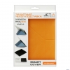 Чехол Jet.A IC10-30 для Apple iPad NEW, iPad 2 и iPad 4 с верхней шторкой-подставкой, Оранжевый