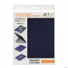 Чехол Jet.A IC10-31 для Apple iPad NEW, iPad 2 и iPad 4 с верхней шторкой-подставкой, Синий