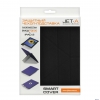 Чехол Jet.A IC10-31 для Apple iPad NEW, iPad 2 и iPad 4 с верхней шторкой-подставкой, Чёрный