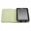 Чехол Jet.A SC7-1 для планшета Samsung Galaxy Tab2 7" P3100/P3110 из натуральной кожи, Черный/Зеленый