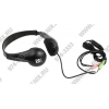 Наушники с микрофоном Defender Bravo HN-003B (шнур 2.1м, с  регулятором  громкости)  <63003>