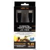 Кабель HDMI - HDMI Jet.A JA-HD4 v.1,4/плоское поперечное сечение провода/поддержка 3D,Full HD 720P/1080P,коннекторы покрыты 24-каратным золотом/1,8м