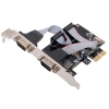 Контроллер Orient XWT-PE2S (PCI-E -->2xCOM, OXPCIe 952) OEM (29546)