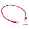 Патчкорд медный Belsis BW1486 UTP 5e кат. RJ45 вилка - RJ45 вилка, длина 0.5 м, красный
