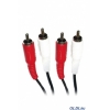Кабель Belsis  2xRCA вилка <--> 2xRCA вилка, стерео-аудио, 1.8 м. серия Sparks SN1010 (BL1010)