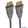Кабель Belsis HDMI вилка <--> HDMI вилка, GOLD, с ф/фильтрами, 1 м. серия Sparks  SG1147
