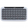 Клавиатура Genius Mini LuxePad, Bluetooth, 10 функциональных клавиш, white & grey, Hanger (G-KB Mini LuxePad)
