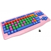 Клавиатура CleverToys Wireless Kids Keyboard  Green <USB>