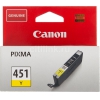 Картридж струйный Canon CLI-451Y 6526B001 желтый (329стр.) (7мл) для Canon Pixma iP7240/MG6340/MG5440