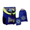Ранец школьный City Police Easy  с аксессуарами, 3 предмета, синий, LEGO (H-103192)