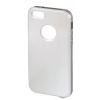 Футляр Hybrid для Apple iPhone 5, две детали: рамка+крышка, белый/серебристый, Hama     [ObG] (H-118913)