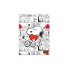 Чехол для iPad Mini (SNOOPY) с функцией подставки и защиты, белый. (iLuv-ICA8J389WHT)