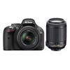 PhotoCamera Nikon D5200 kit black 24.1Mpix AF-S 18-55VR / 55-200VR 3" 1080p SDHC turLCD Набор с объективамиEN-EL14  (VBA350K003)