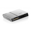Устройство чтения карт Apacer AM404, Silver, Aluminum, Multiple slot, RP (APAM404S-S)