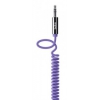 Кабель Belkin 3.5mm Audio m/m coiled purple AV10126cw06-PUR
