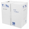 Кабель информационный Lanmaster TWT-5EFTP-OUT кат.5е F/UTP общий экран 4X2X24AWG PVC внешний 305м черный