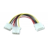 Кабель питания Molex(4pin) -2хMolex(2x4pin) ORIENT C397 5+12V (29397)